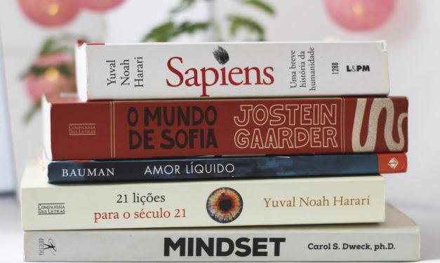 Cinco livros que irão mudar a sua percepção