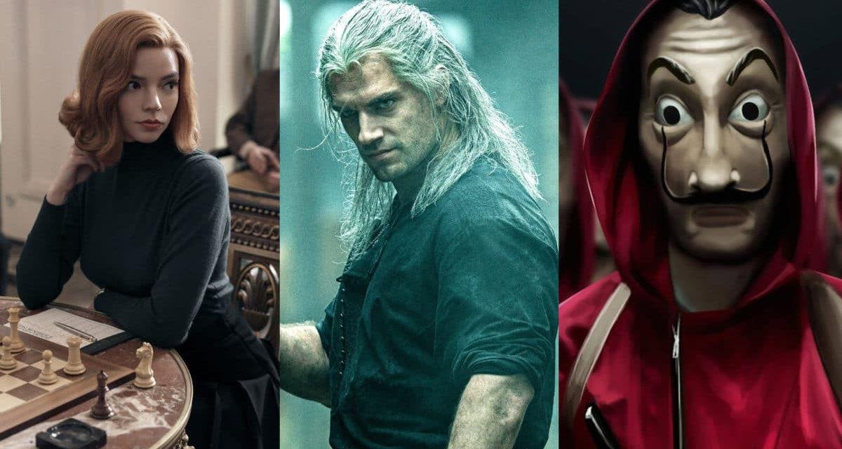 As séries mais assistidas da Netflix