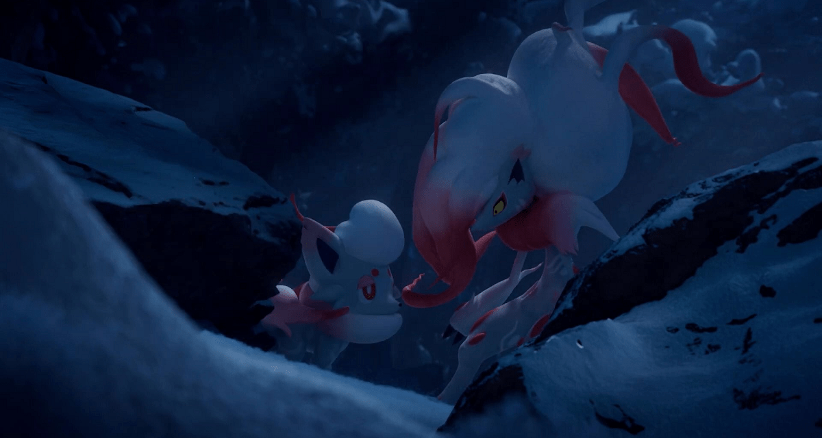Pokémon Legends: Arceus apresenta novas formas de Zorua e Zoroark
