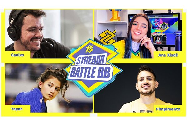  Foto Banco do Brasil | Divulgação dos líderes da competição Stream Battle BB 