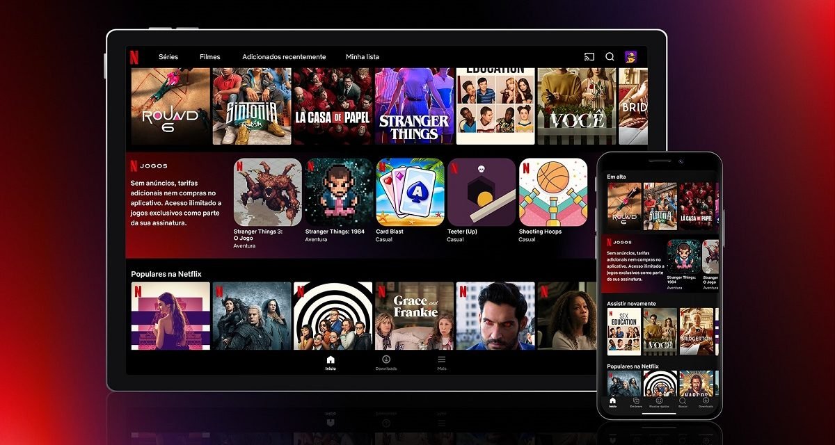 Como desbloquear os jogos da Netflix