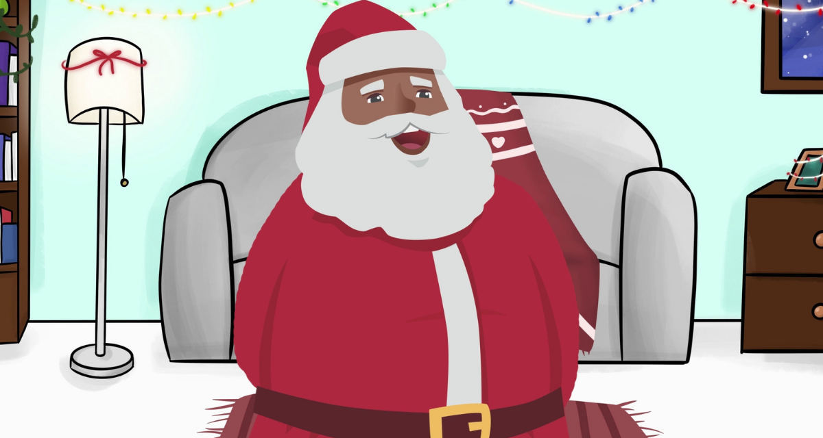 Primeiro especial de Natal com Papai Noel negro das animações será exibido na TV paga esta semana