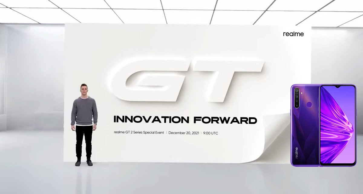 Realme apresenta inovações para seu lançamento Série GT 2