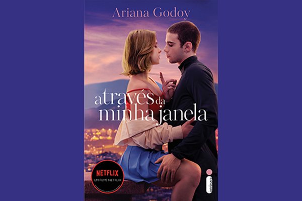 Capa do livro "Através da Minha Janela / Editora Intrínseca