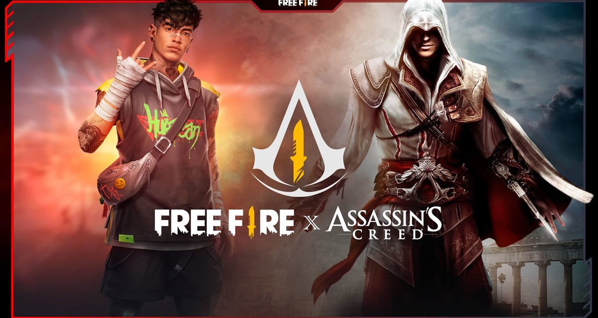 Free Fire anuncia crossover com Assassin’s Creed