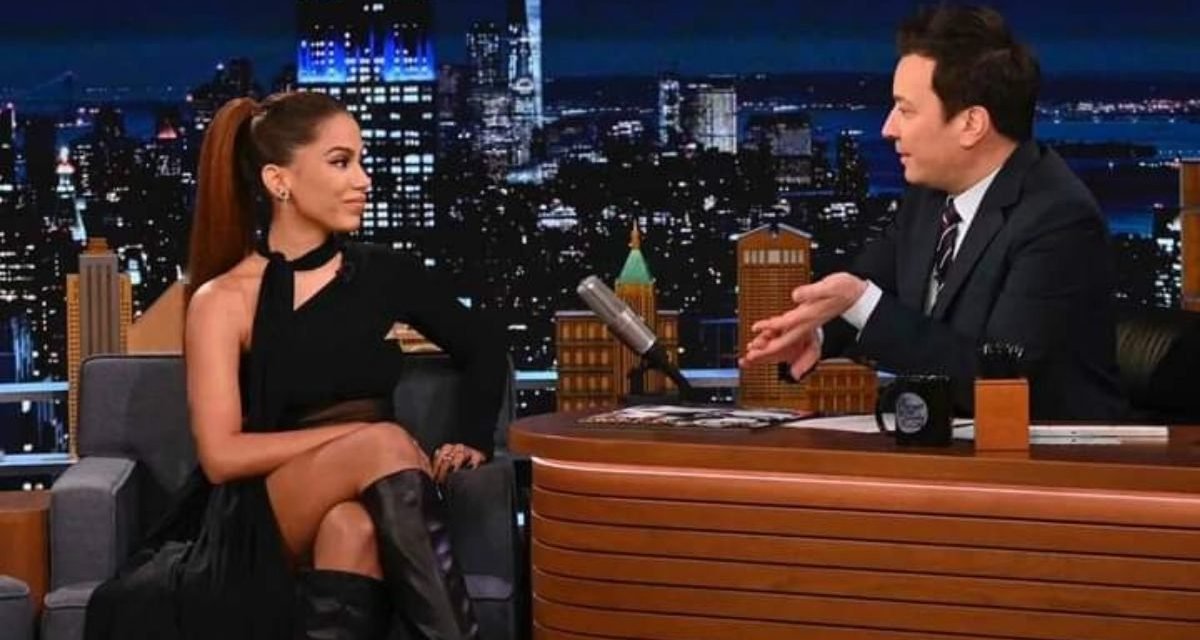 Anitta participa do The Tonight Show com Jimmy Fallon