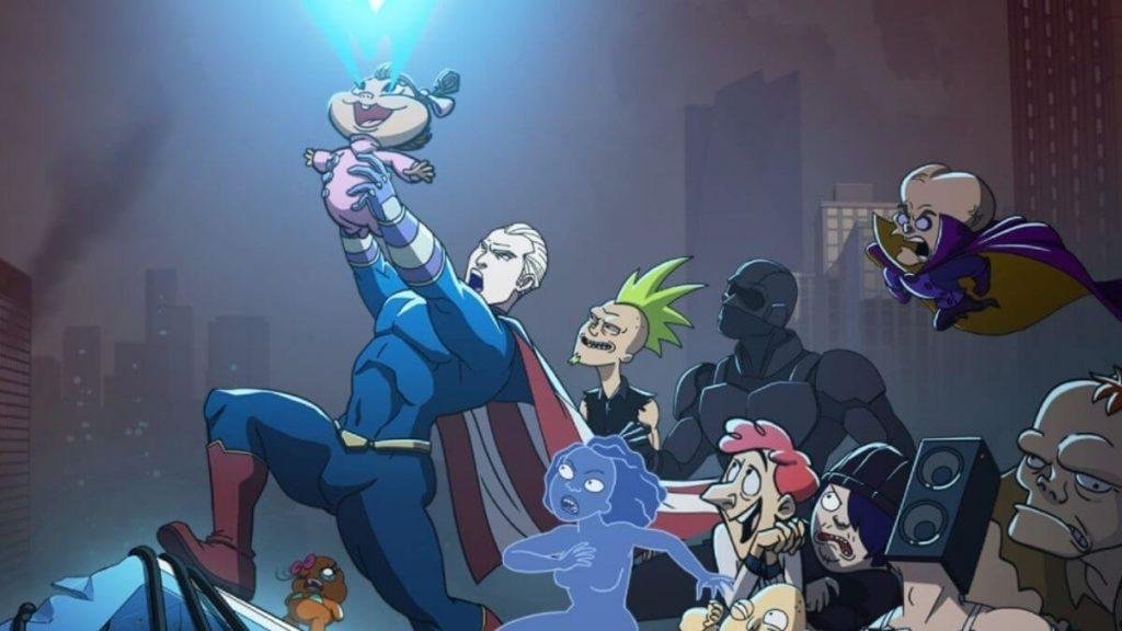 Imagem retirada do pôster oficial de “The Boys Presents: Diabolical”.