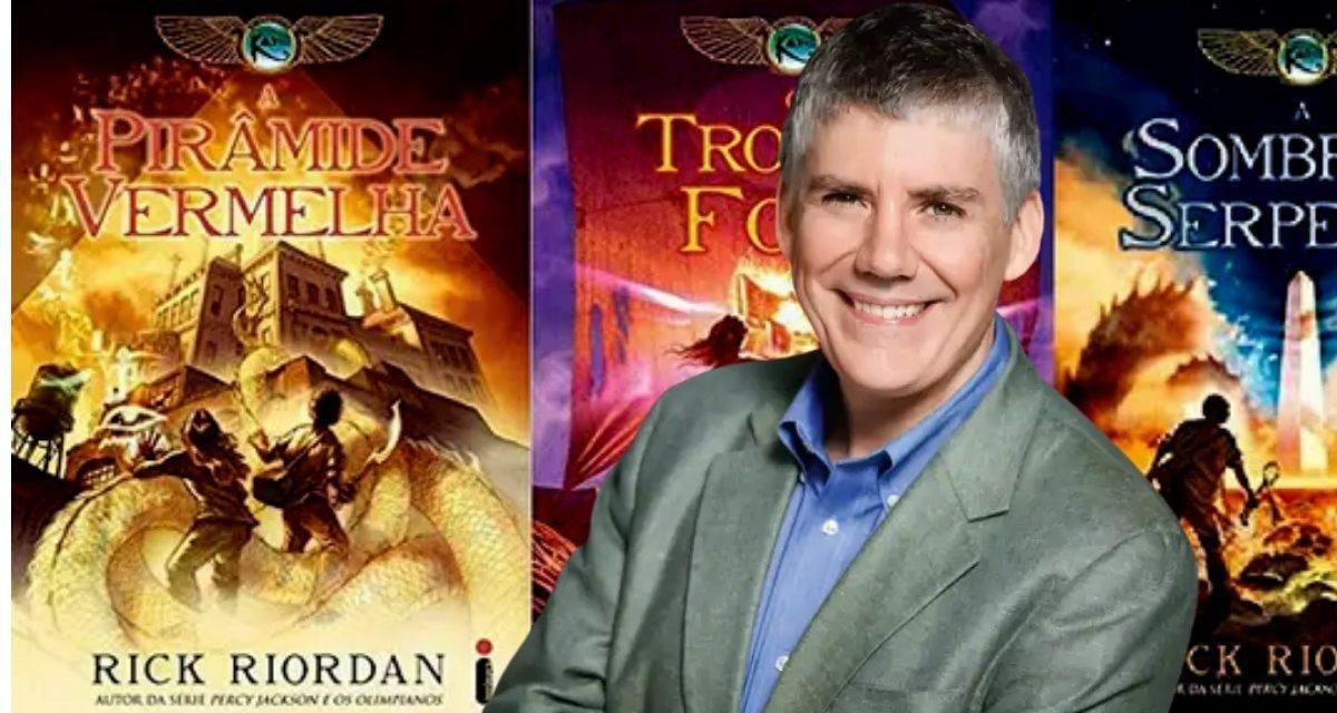 As Crônicas dos Kane: Rick Riordan irá participar da produção dos filmes