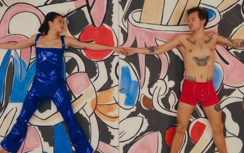 Harry Styles no clipe de As It Was
