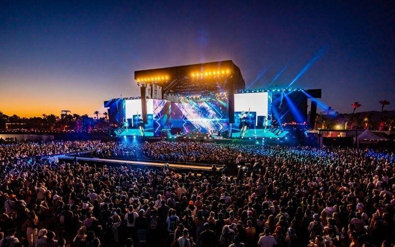 Show do grupo aespa no Coachella
