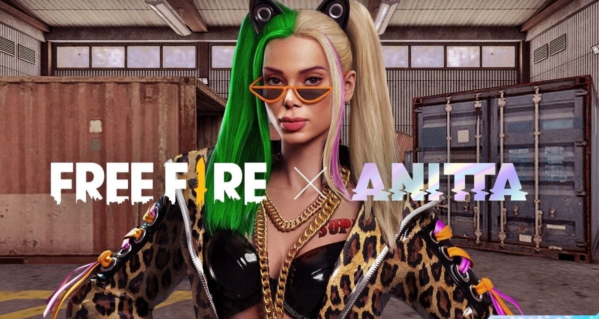Anitta entra para o universo de Free Fire