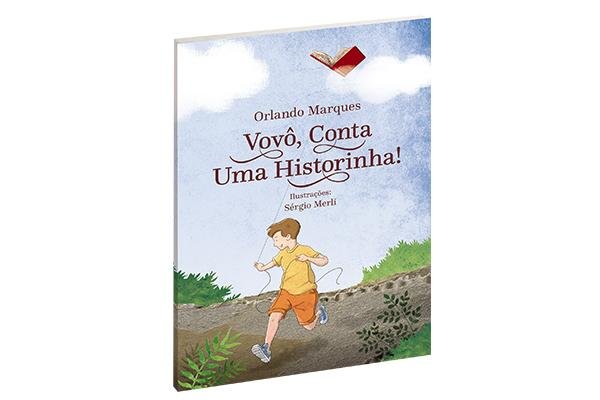 Reprodução: Capa do livro "Vovô, Conta Uma Historinha!" / AzulSol Editora