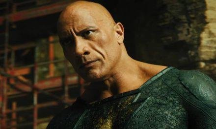 Adão Negro ganha prévia em painel com The Rock caracterizado
