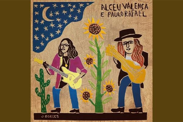 Reprodução: Capa do álbum de Alceu Valença e Paulo Rafael / Por J. Borges
