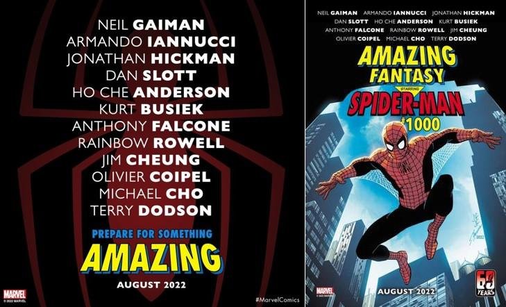 HQ comemorativa 60 anos Homem-Aranha