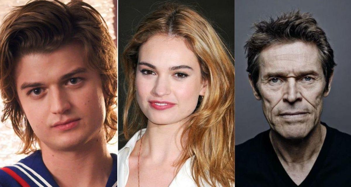 Joey Keery, Willem Dafoe e Lily James irão estrelar em drama