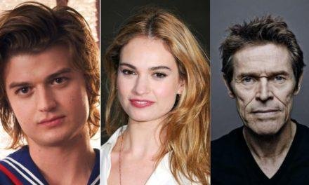 Joey Keery, Willem Dafoe e Lily James irão estrelar em drama