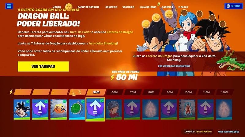Fortnite Dragon Ball