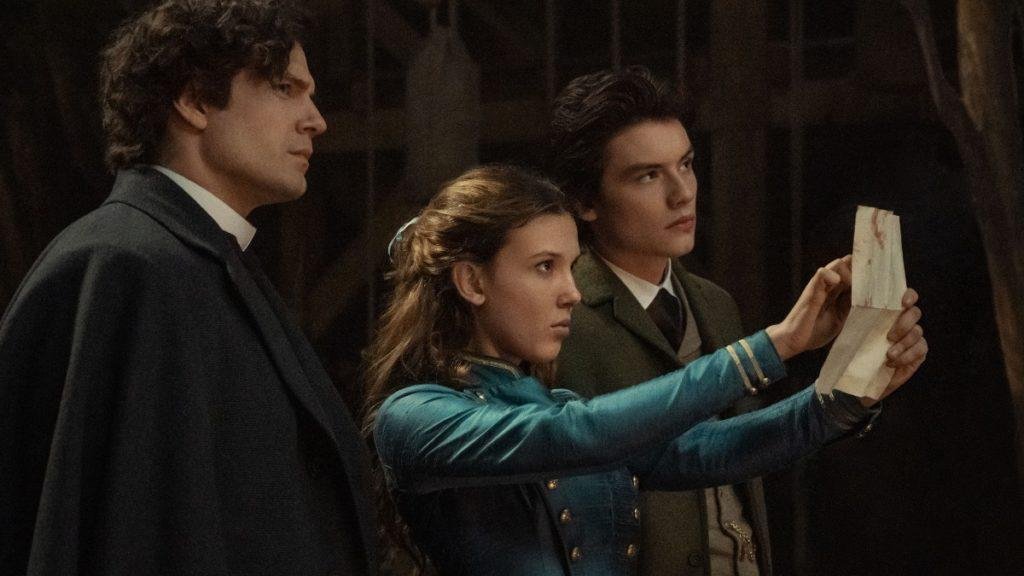 Enola Holmes 3 com Millie Bobby Brown