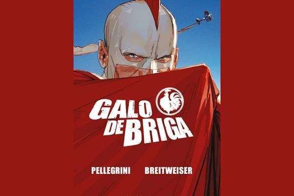Reprodução: Capa do HQ "Galo de Briga" / Faro Editorial