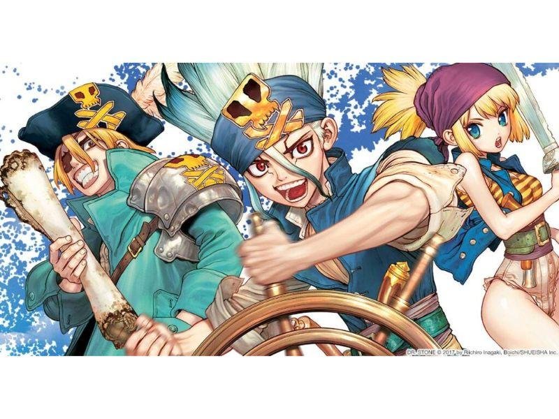 Os animes mais aguardados de 2023;
Dr. Stone - New World