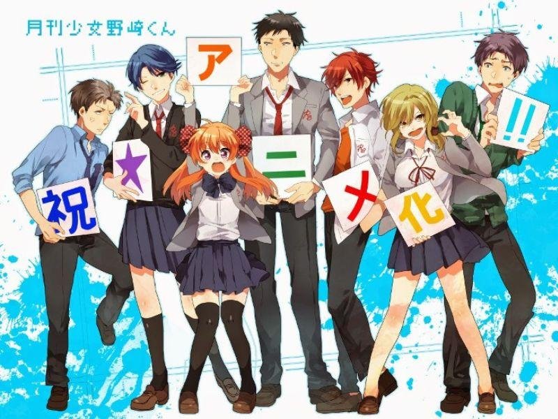 Top 5 animes de comédia para dar boas risadas;
Gekkan Shojo Nozaki-kun