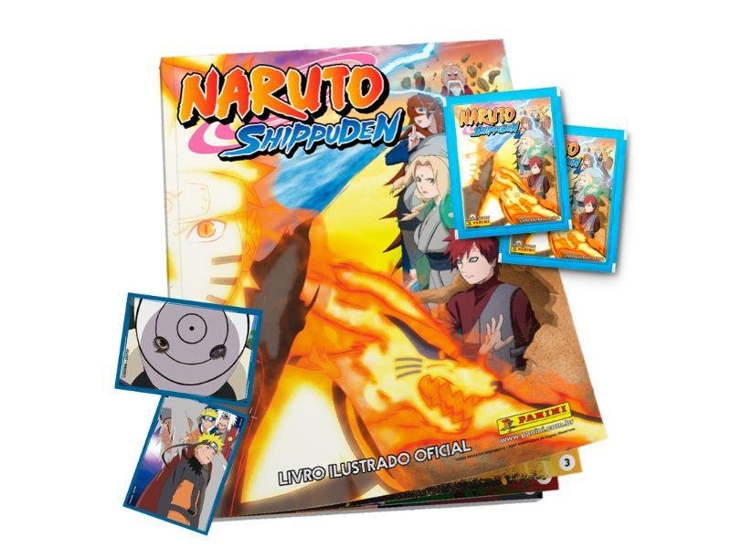 Naruto | Panini publica novo álbum e promove encontro com fãs em São Paulo;
Álbum de figurinhas