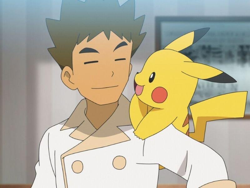 Análise | Pokémon: O adeus de Ash e Pikachu;
Brock e Pikachu