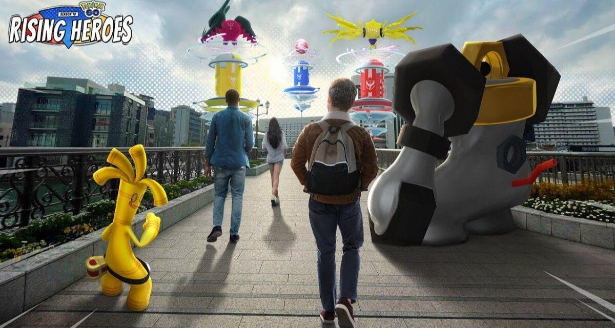 Pokémon Go lança décima temporada: Rising Heroes!