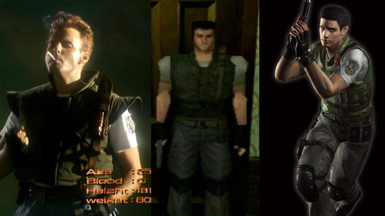 Chris Redfiled Resident Evil 1