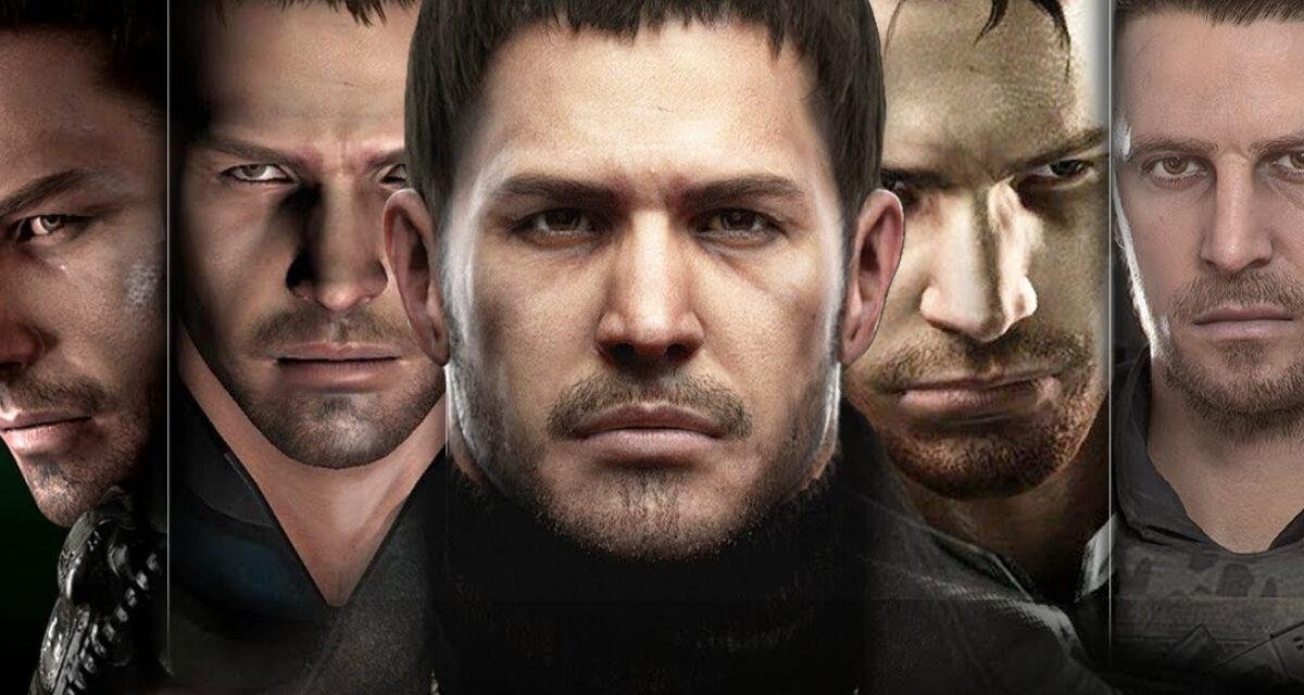 A evolução de Chris Redfield em Resident Evil