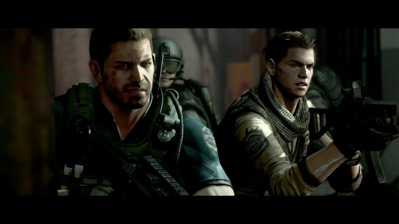 Chris Redfield e Piers Nivans - Resident Evil 6