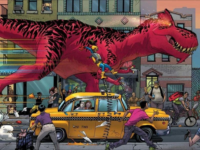 Devil Dinossaur;
Dinossauro Demônio