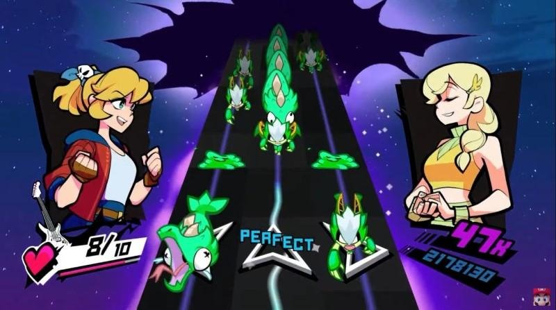Rift of the NecroDancer é um jogo similiar a Guitar Hero, foi revelado durante o Nintendo Indie World.