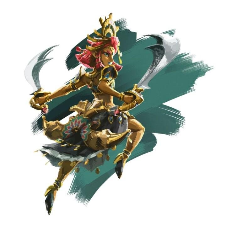 Arte oficial de Zelda Tears of The Kingdom