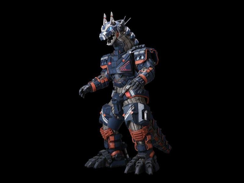 Ultraman Blazar | A série Ultraman de 2023;
Visual completo Type 23 Special Tactical Armored Kaiju, Earth Garon