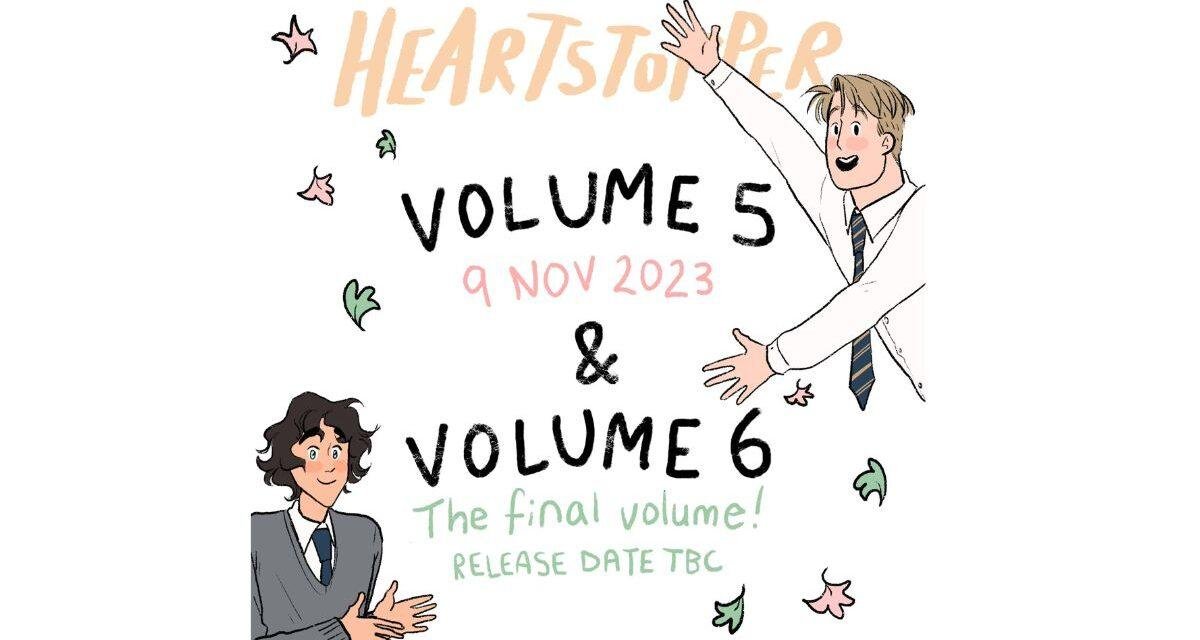 Heartstopper: Série de livros ganhará dois novos volumes