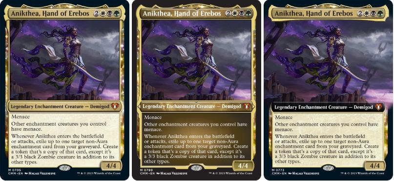 Anikthea Commander Masters. magic the gathering