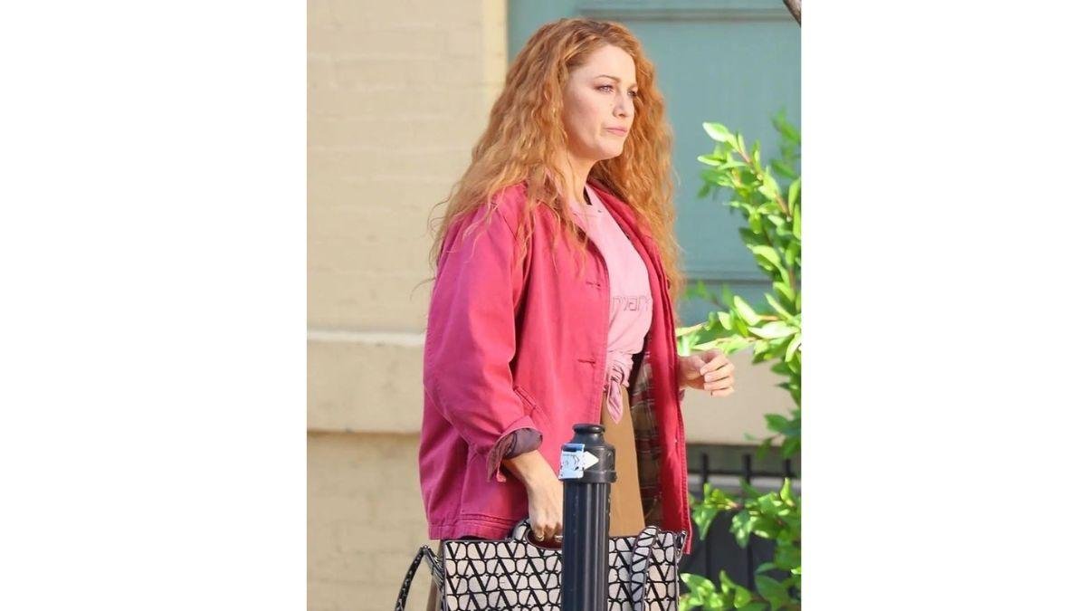 Imagens de Blake no set de filmagem é assim que acaba