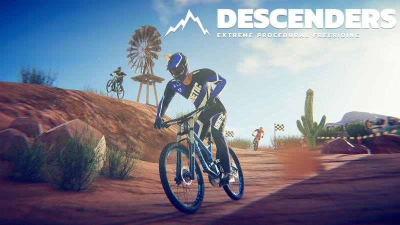 Descendenders é um jogo de ciclismo disponível para assinantes da PS Plus Essential de Maio.
