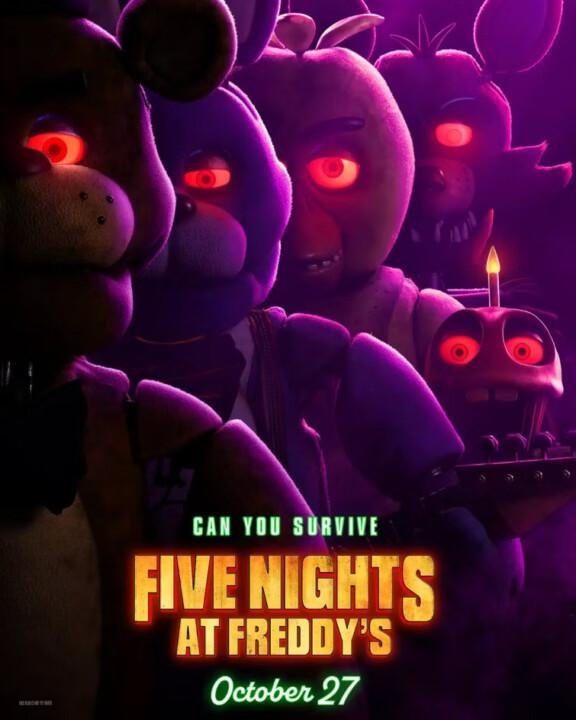 Poster oficial de Five Nights At Freddy’s