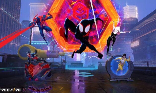 Free Fire: Homem Aranha Através do Aranhaverso chega ao jogo
