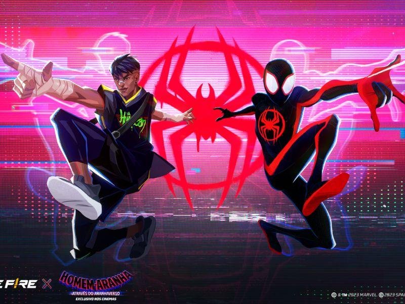 Free Fire: Homem AranhaAtravés do Aranhaverso chega ao jogo