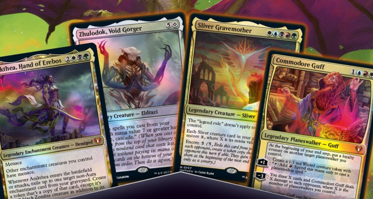 Magic The Gathering | Saíram os comandantes de Commander Masters