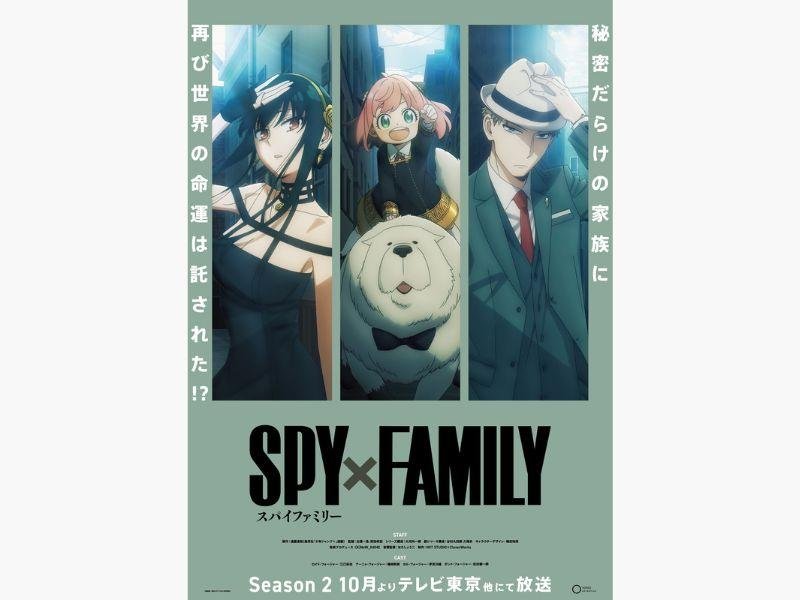 Spy x Family | Divulgada visuais da 2ª temporada