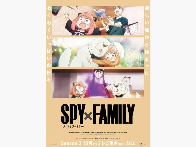 Spy x Family | Divulgada visuais da 2ª temporada
