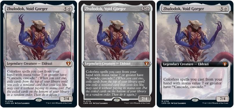 Zhulodok Commander Masters. magic the gathering