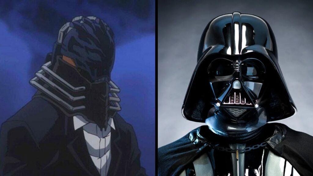 star wars my hero academia darth vader all for one