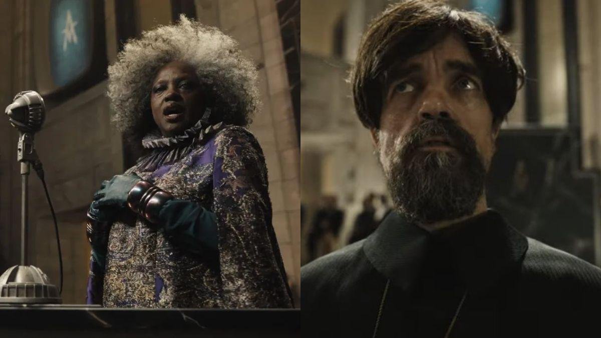 Viola Davis e Peter Dinklage em A Cantiga dos Pássaros e das Serpentes