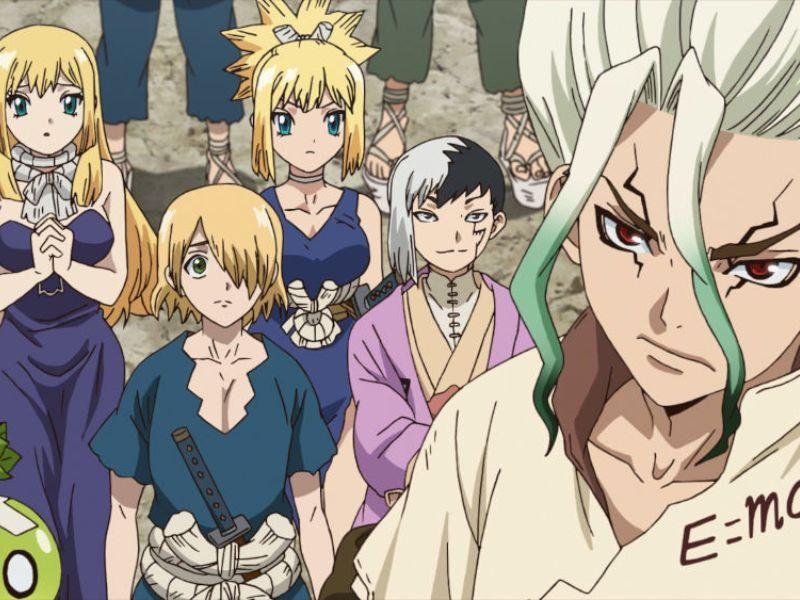Dr. Stone última e quarta temporada. Final de Dr. Stone.